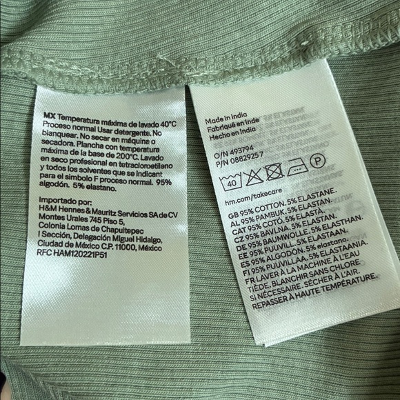 H&M Ribbed Tank Top(13) - Picture 6 of 6